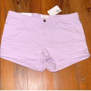 H&M Women's Shorts (Color: Lilac)(Size: 12) NWT